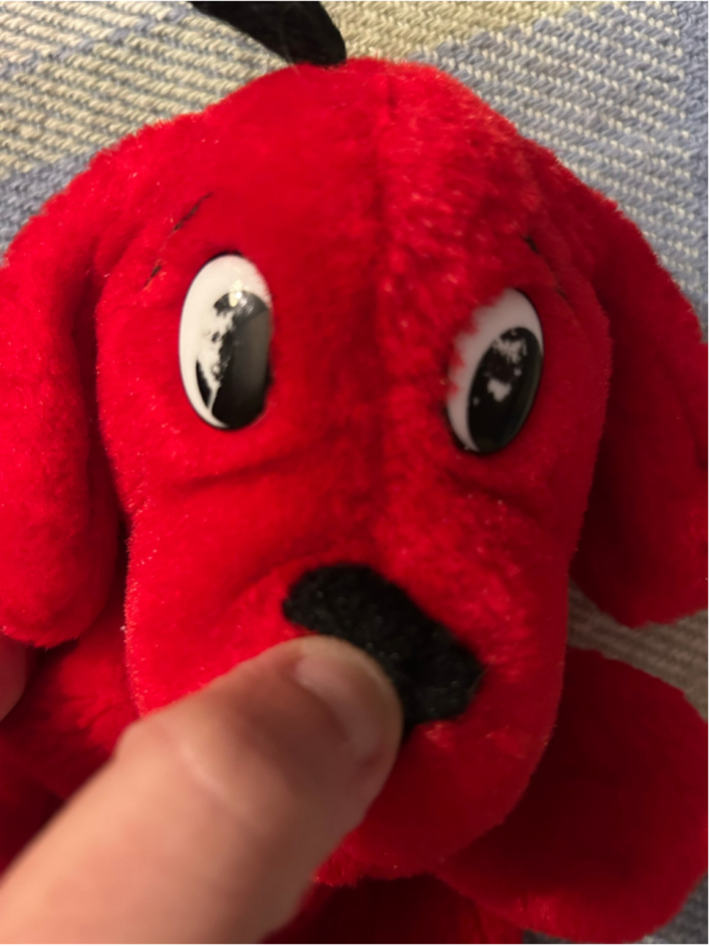 Vintage Clifford The Big Red Dog Hand Puppet Scholastic Kids R. Bridwell - Picture 3 of 6